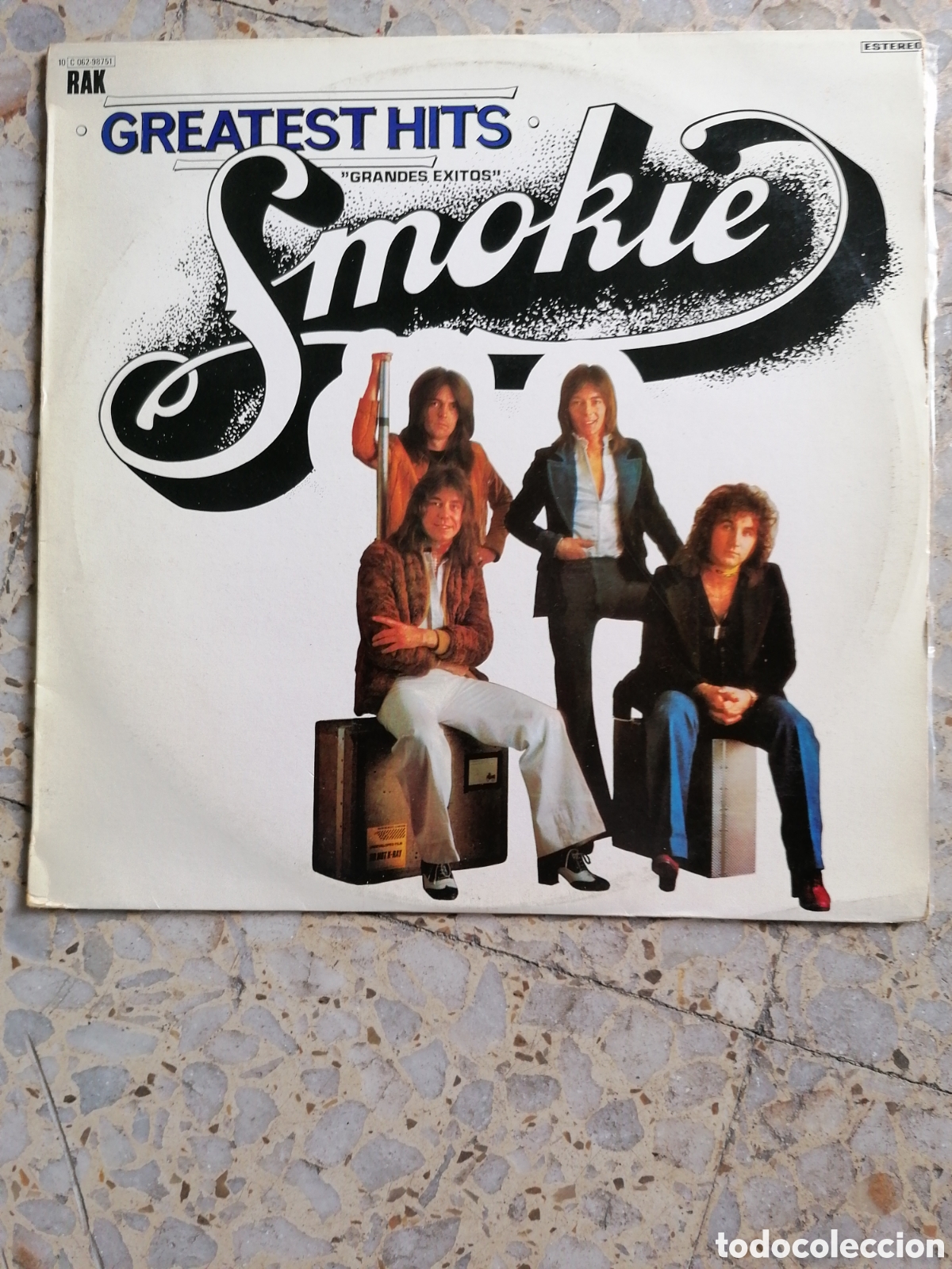 Discos de vinilo: LP SMOKIE GREATEST HITS 1977 ESPA&Ntilde;A