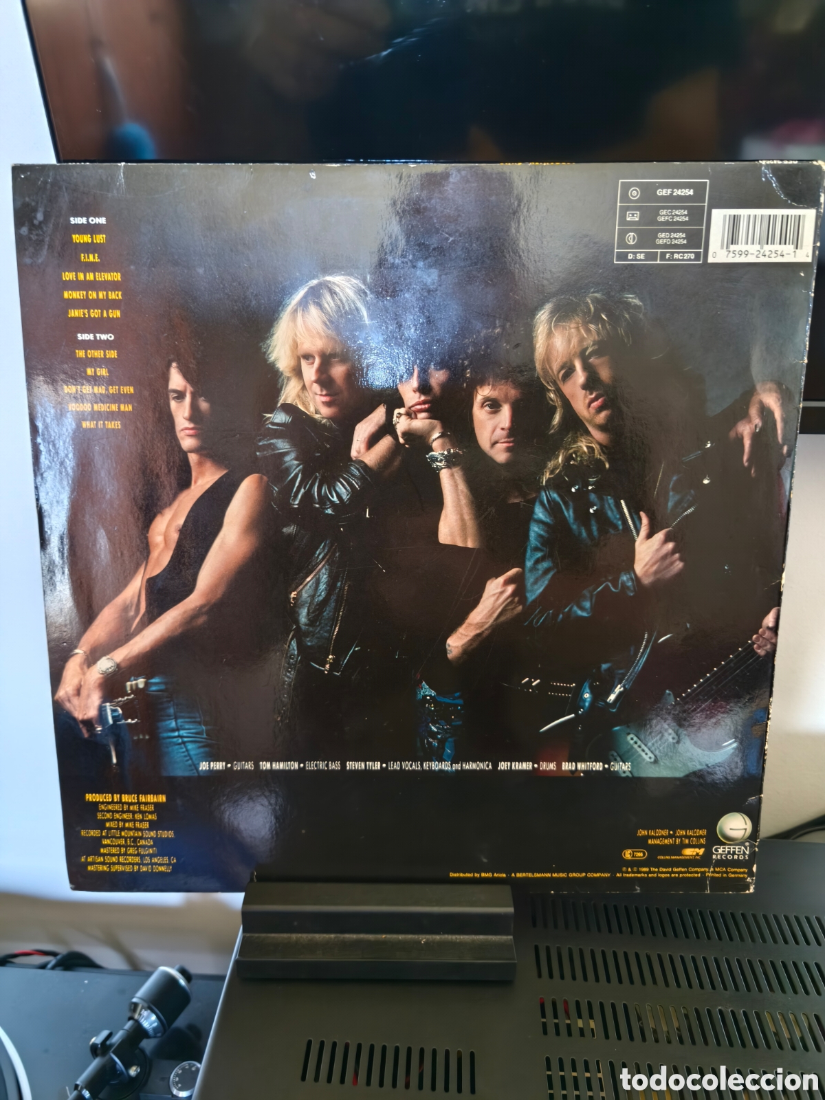 Discos de vinilo: Aerosmith: Pump Lp 1991 Europa - Foto 2