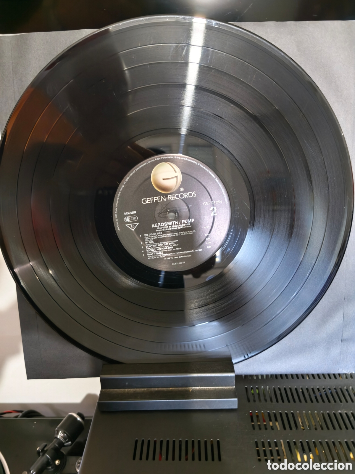 Discos de vinilo: Aerosmith: Pump Lp 1991 Europa - Foto 3