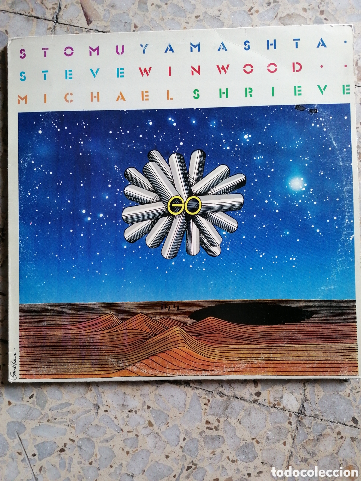 Discos de vinilo: LP STOMU YAMASHTA STEVE WINWOOD MICHAEL SHRIEVE GO 1976 UK EX