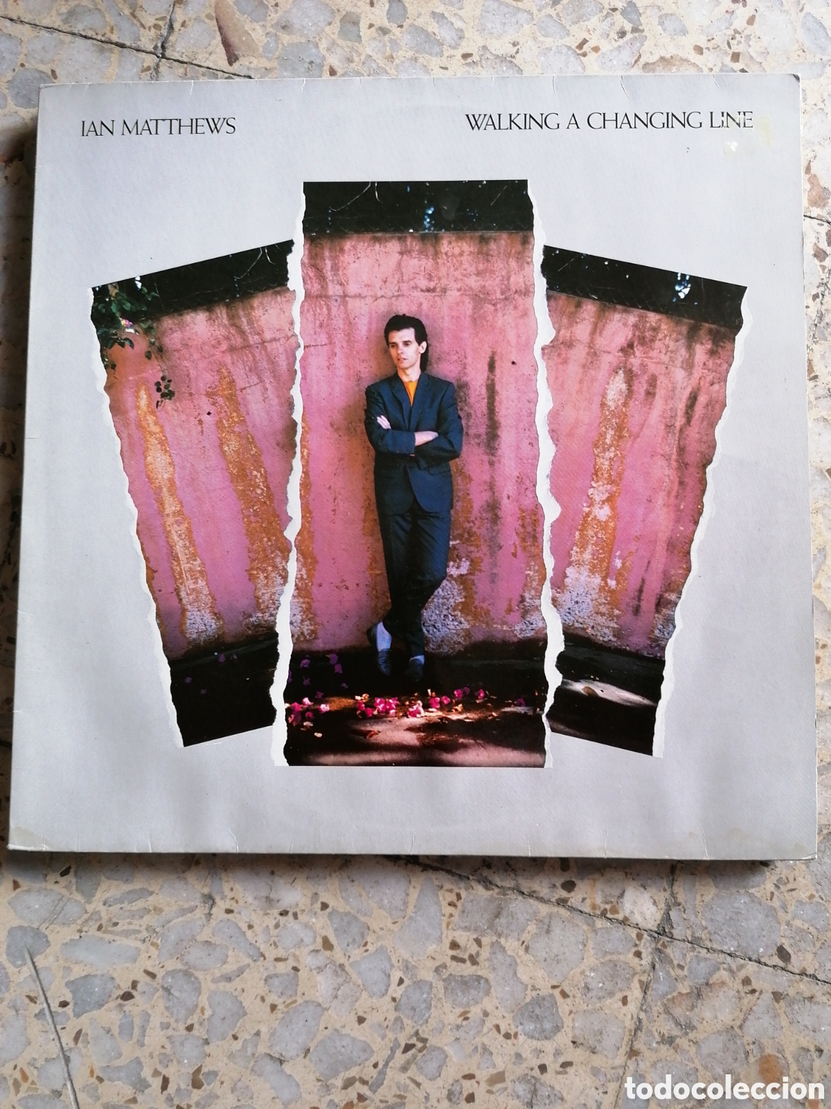 Discos de vinilo: LP IAN MATTHEWS WALKING A CHANGING LINE 1988 UK INSERT EX