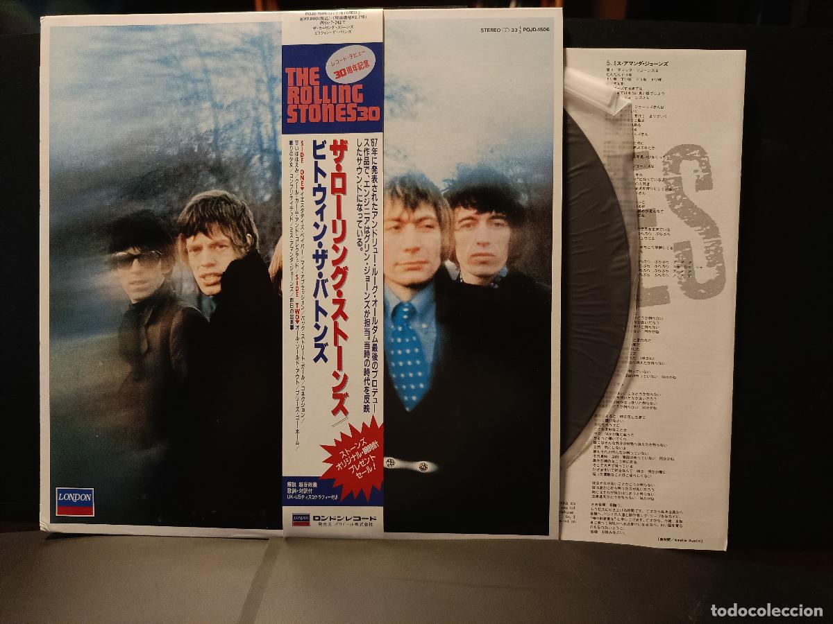 Discos de vinilo: THE ROLLING STONES BETWEEN THE BUTTONS LP JAPON 1993 PEPETO TOP