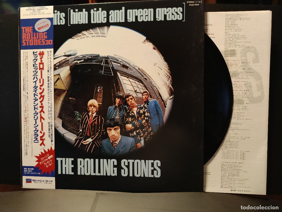 Discos de vinilo: THE ROLLING STONES BIG HITS (HIGH TIDE AND GREEN.. LP JAPON 1993 PEPETO TOP