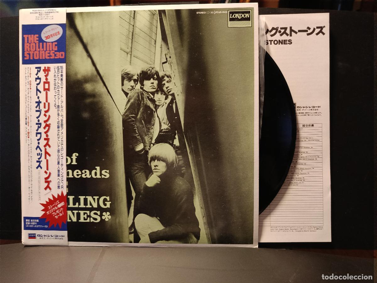 Discos de vinilo: THE ROLLING STONES OUT OF OUR HEADS LP JAPON 1993 PEPETO TOP