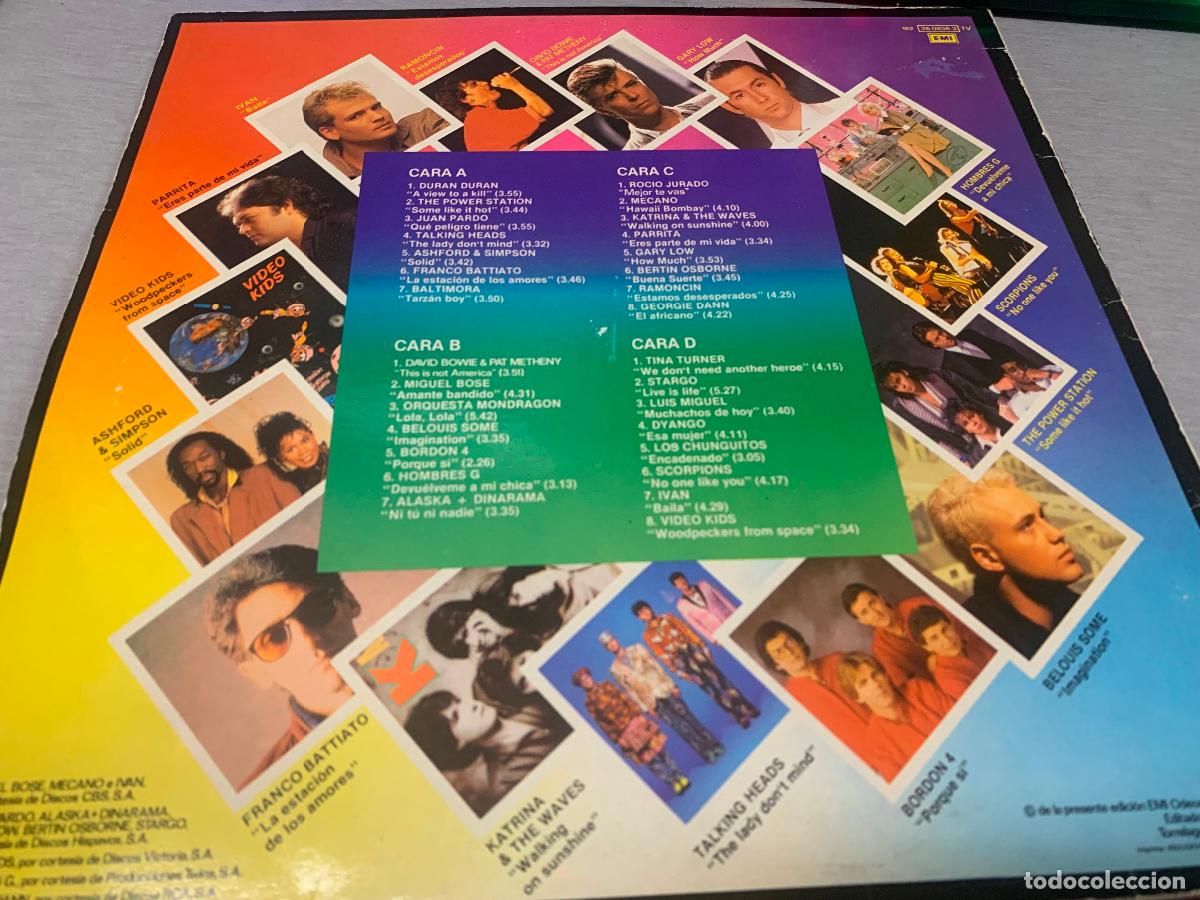 Discos de vinilo: &iexcl;BOOM! EL DISCO DE LOS &Eacute;XITOS / VINILO DOBLE LP - EMI ODEON 1985 - Foto 2