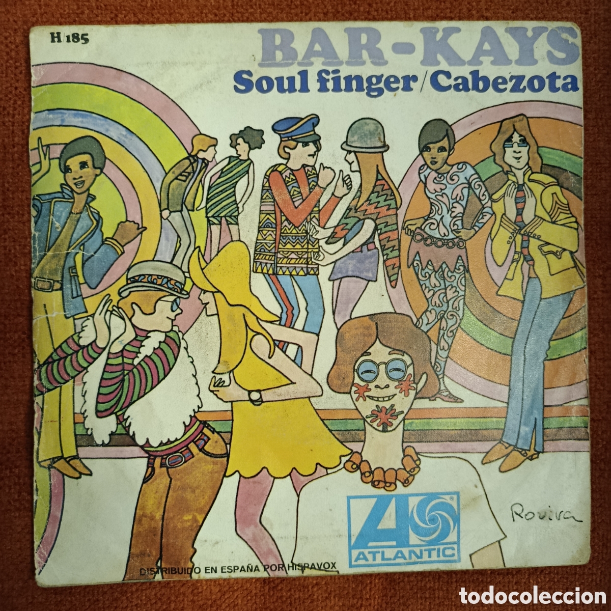 Discos de vinilo: Soul Finger / Cabezota. Bar-Kays. Vinyl - 7&rdquo;, Single - Foto 2