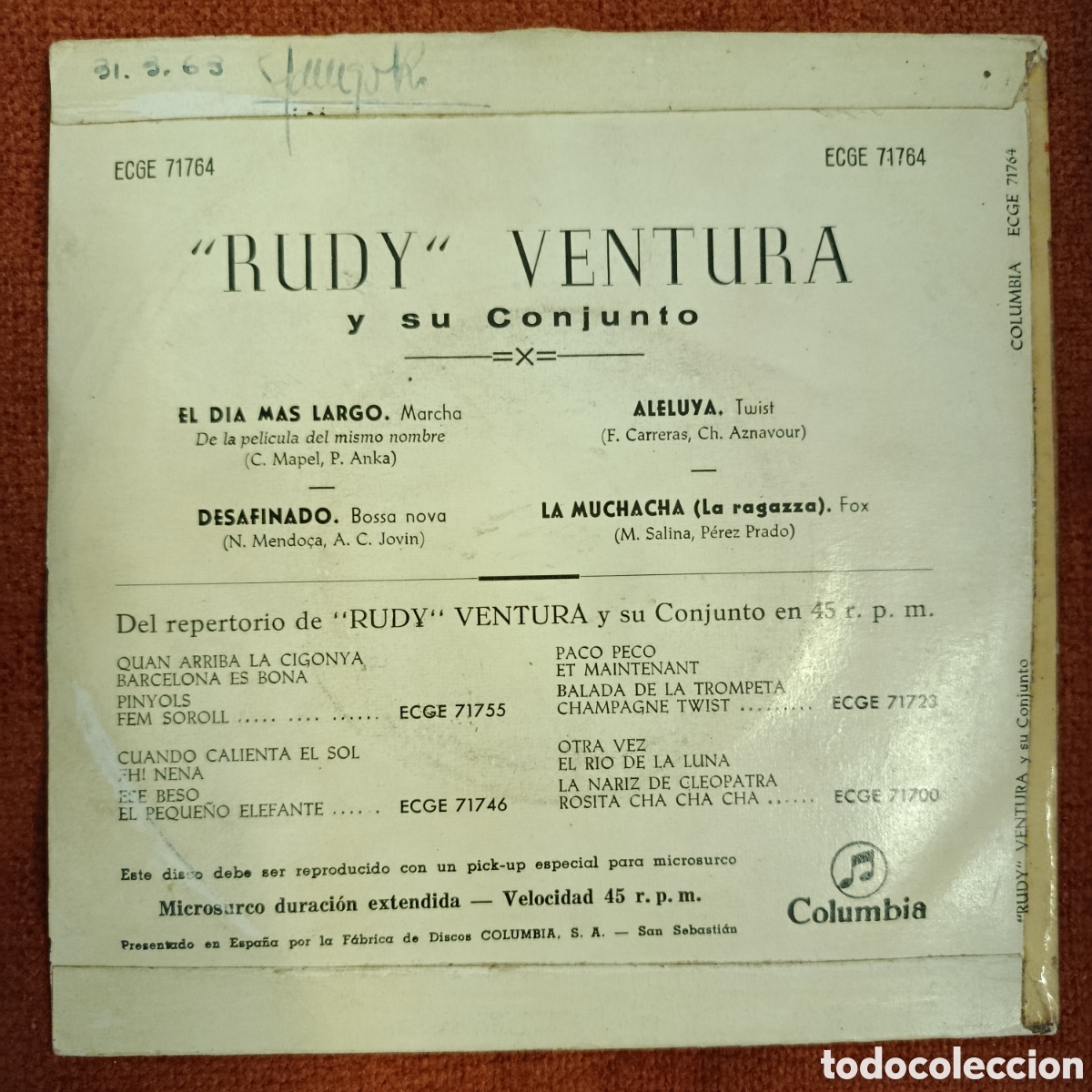Discos de vinilo: Discos de vinilo de 7&rdquo; - Foto 2