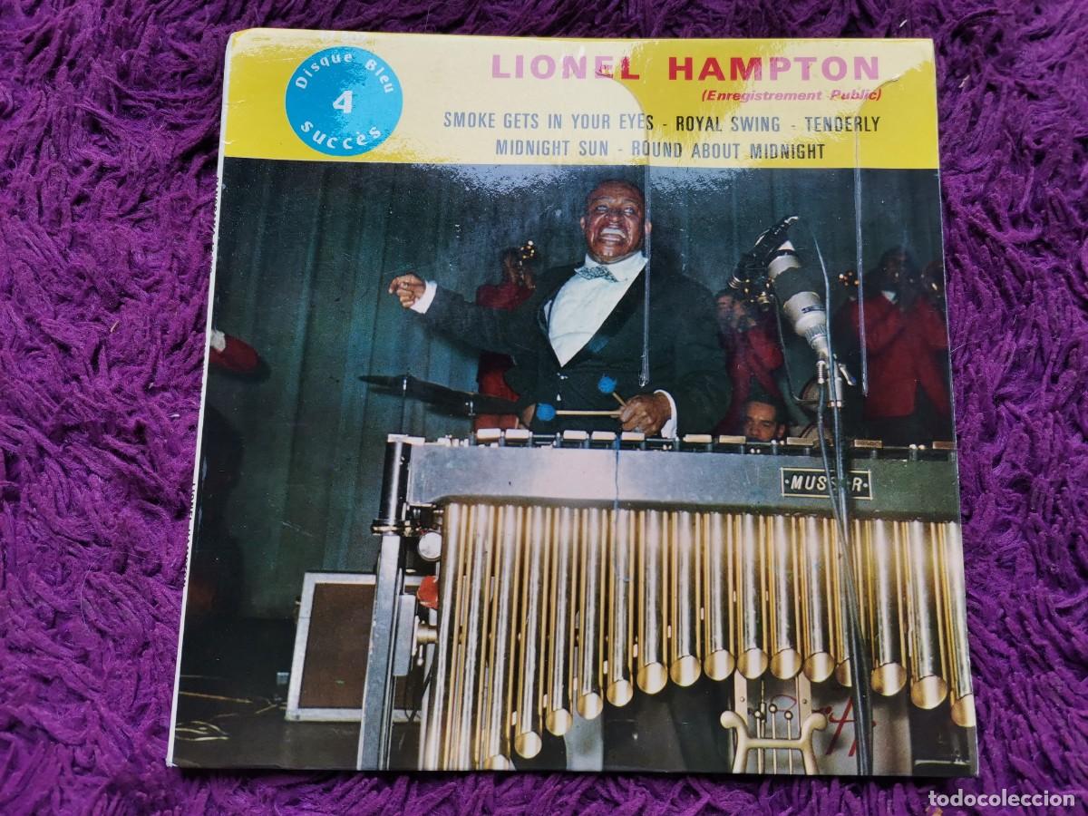 Discos de vinilo: Lionel Hampton &ndash; Smoke Gets In Your Eyes Vinilo 7&rdquo; EP France 17.202