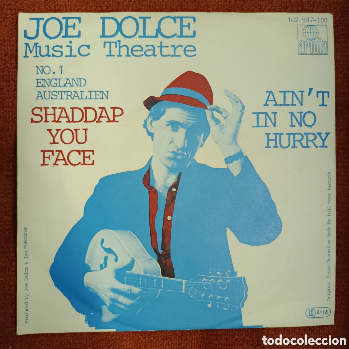 Discos de vinilo: Shaddap you face. Joe Dolce Music Theatre. Vinyl - 7&rdquo;, 45 RPM - Foto 2
