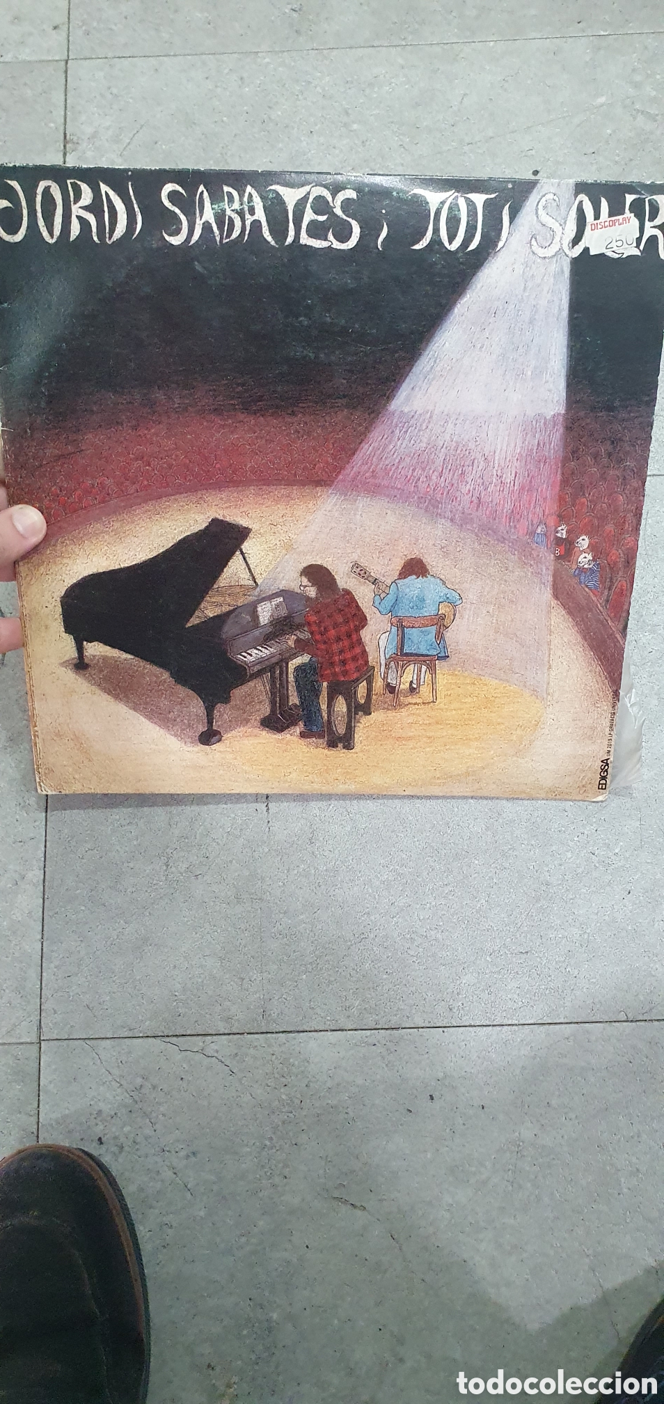 Dischi in vinile: SALIDA 0.01&euro;. LP. Jordi Sabates y Toti Soler.