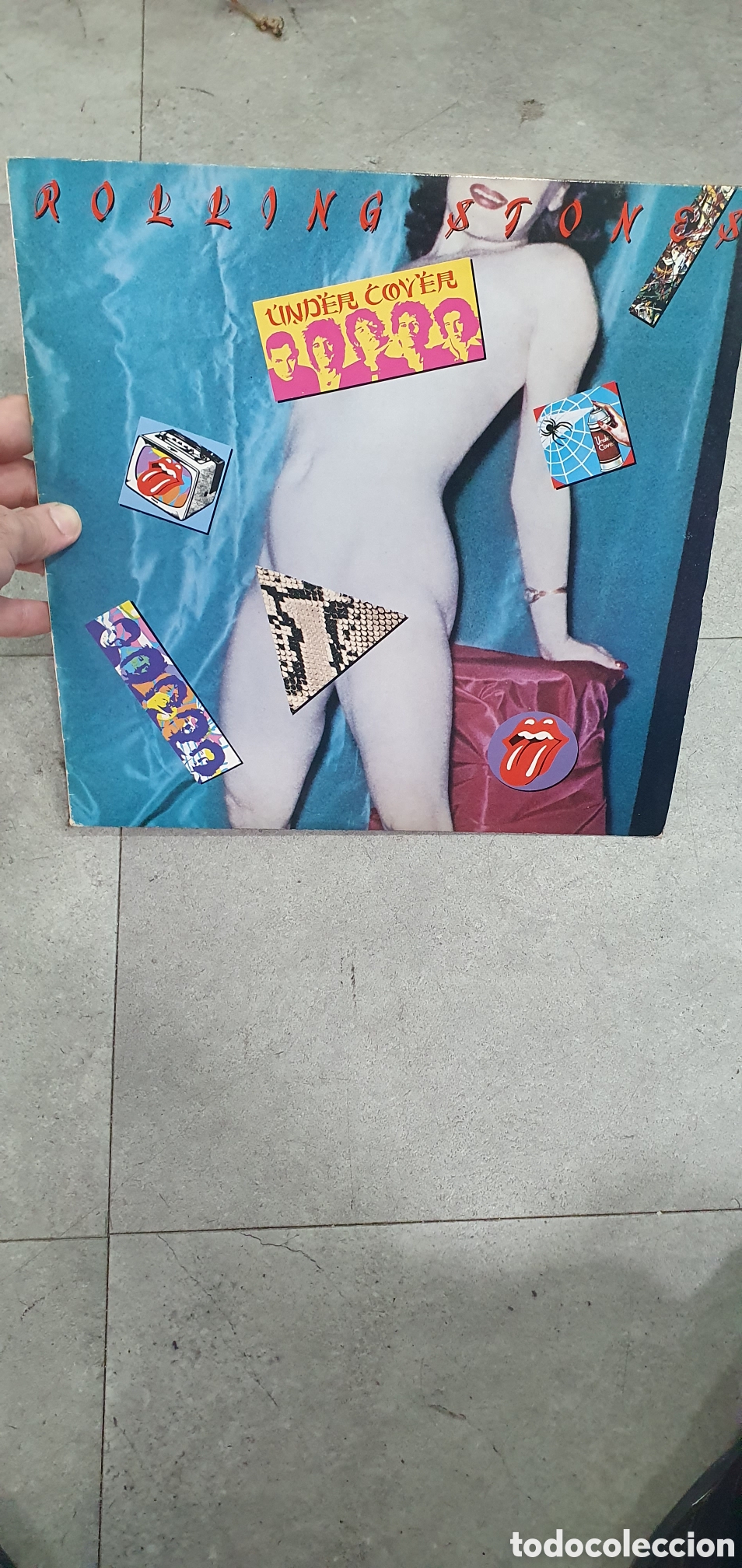 Discos de vinilo: SALIDA 0.01&euro;. LP. Rolling Stones. Under cover.