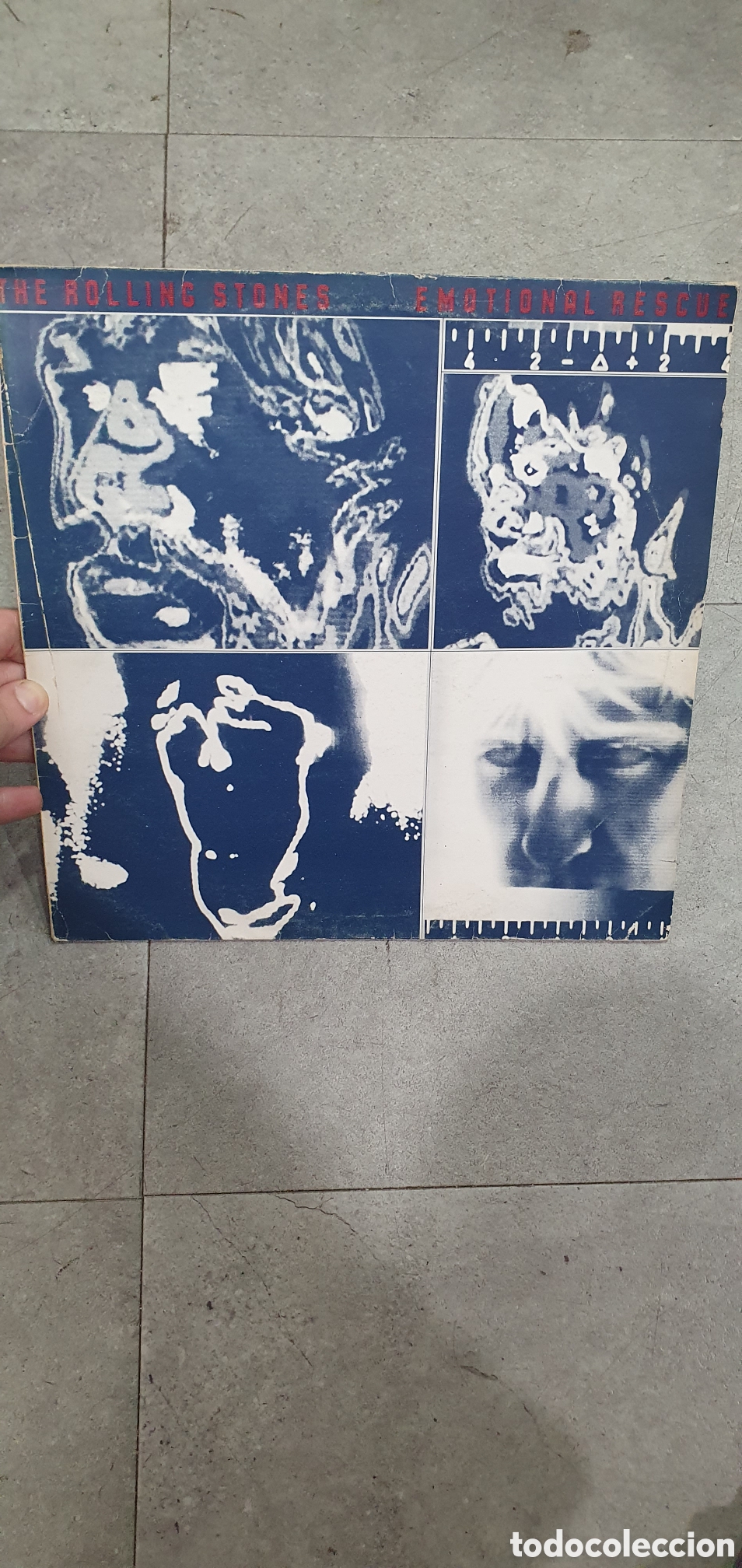Discos de vinilo: SALIDA 0.01&euro;. The Rolling Stones. Emotional Rescue.