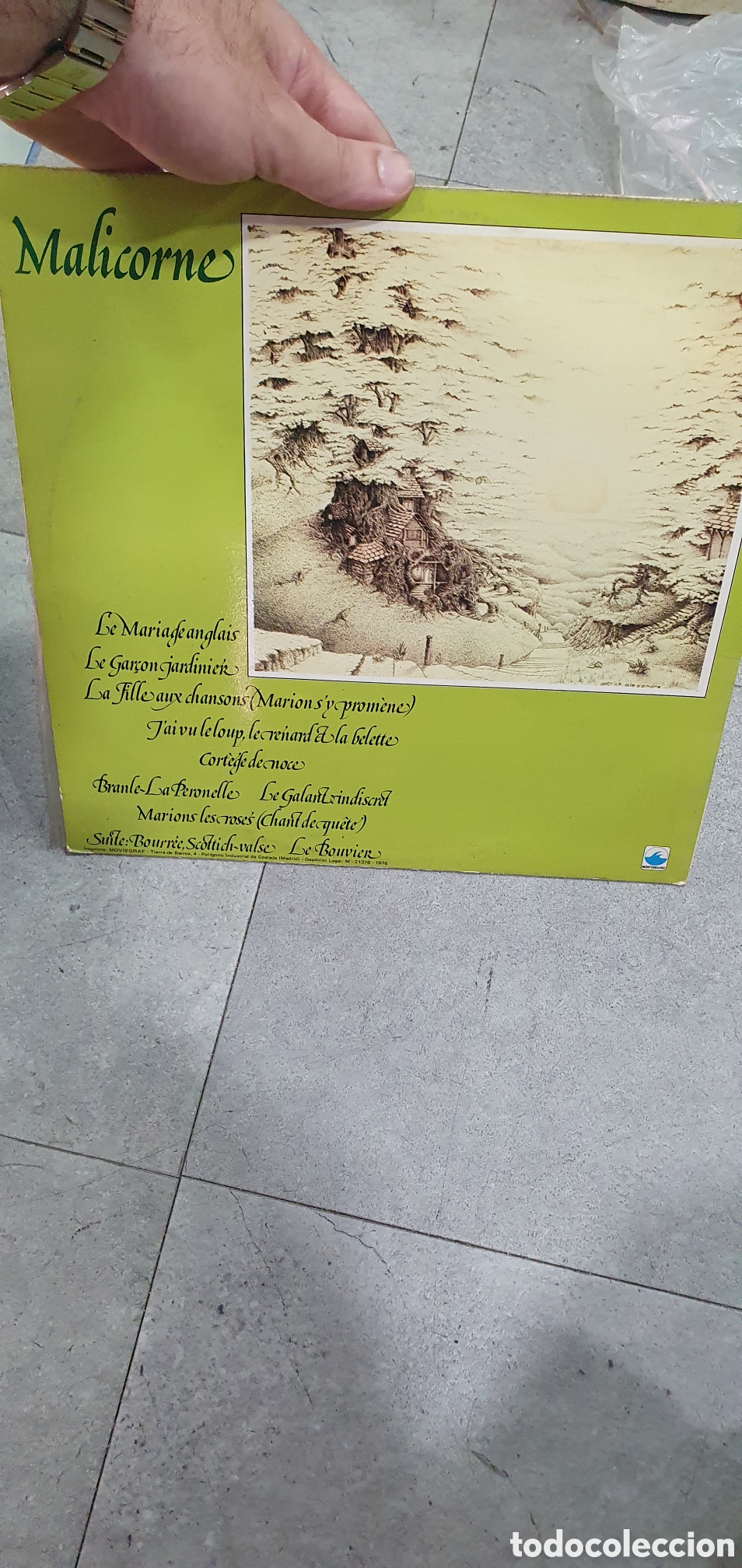Discos de vinilo: SALIDA 0.01&euro;. LP. Malicorne. - Foto 2