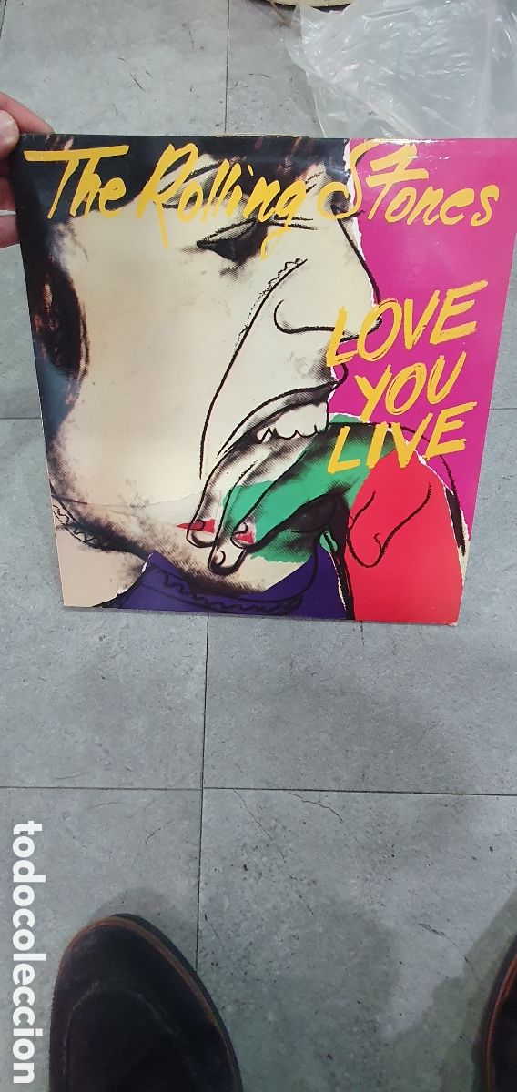 Vinyl records: SALIDA 0.01&euro;. LP. Rolling Stones. Love you live