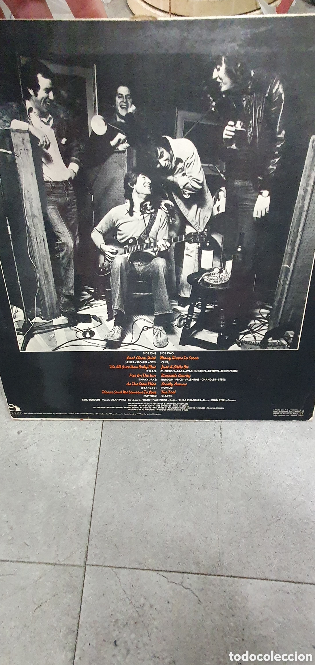 Discos de vinilo: SALIDA 0.01&euro;. LP. The original animals. - Foto 3