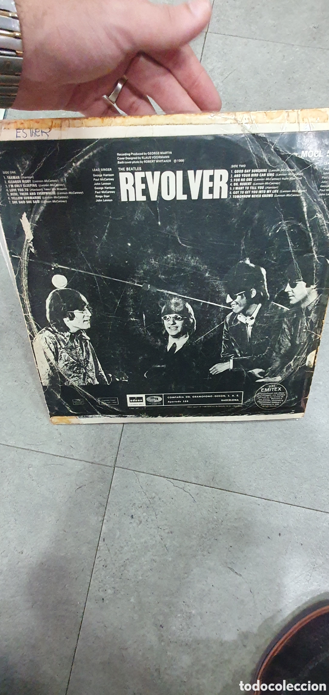 Discos de vinilo: SALIDA 0.01&euro;. LP. Revolver. - Foto 2