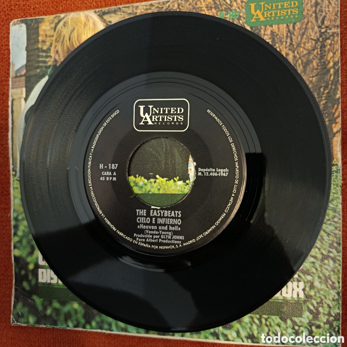 Discos de vinilo: Cielo e infierno / &iquest;Tienes alma? The Easybeats. Vinyl - 7&rdquo;, 45 RPM - Foto 3