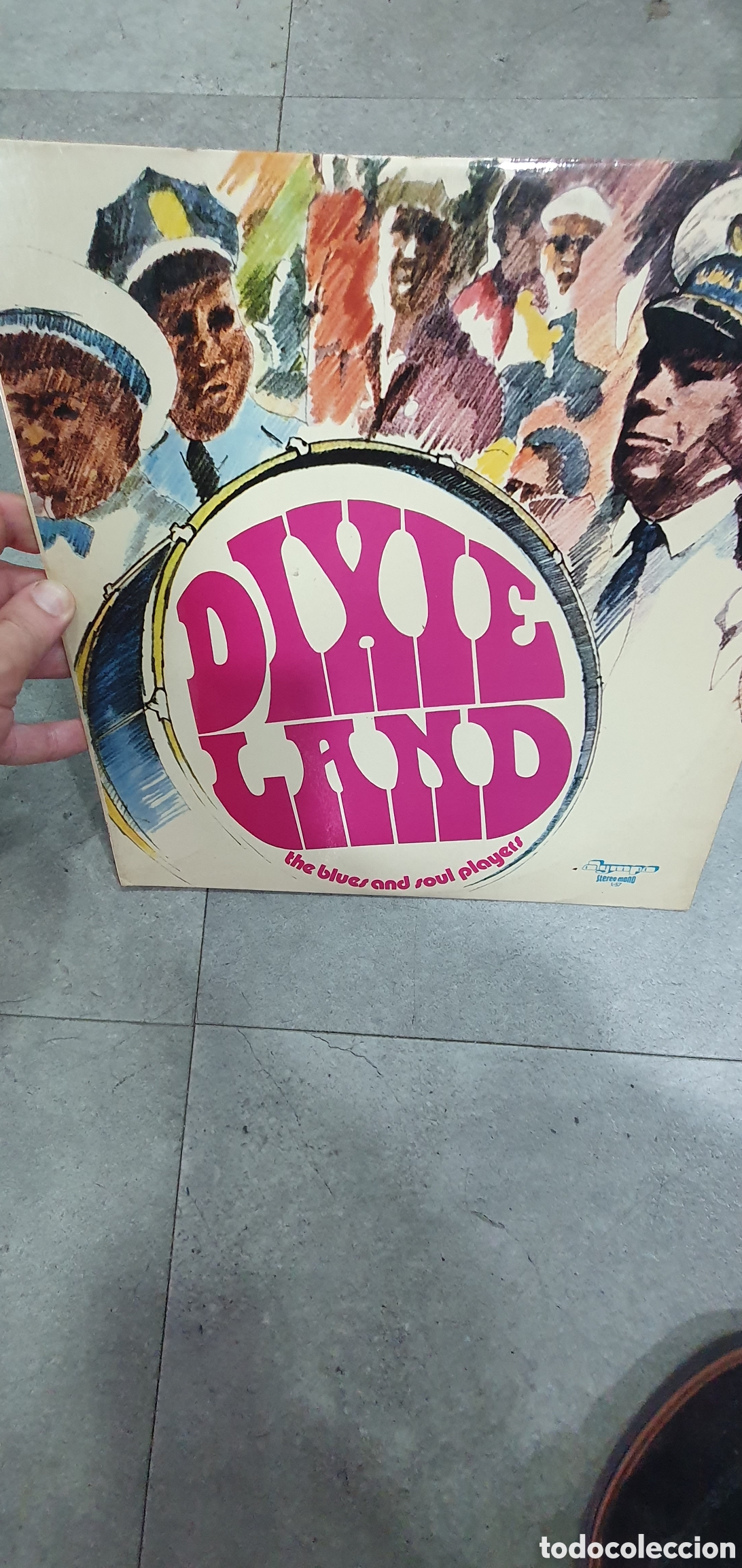 Discos de vinilo: LP. Dixieland. The blues and soul player.