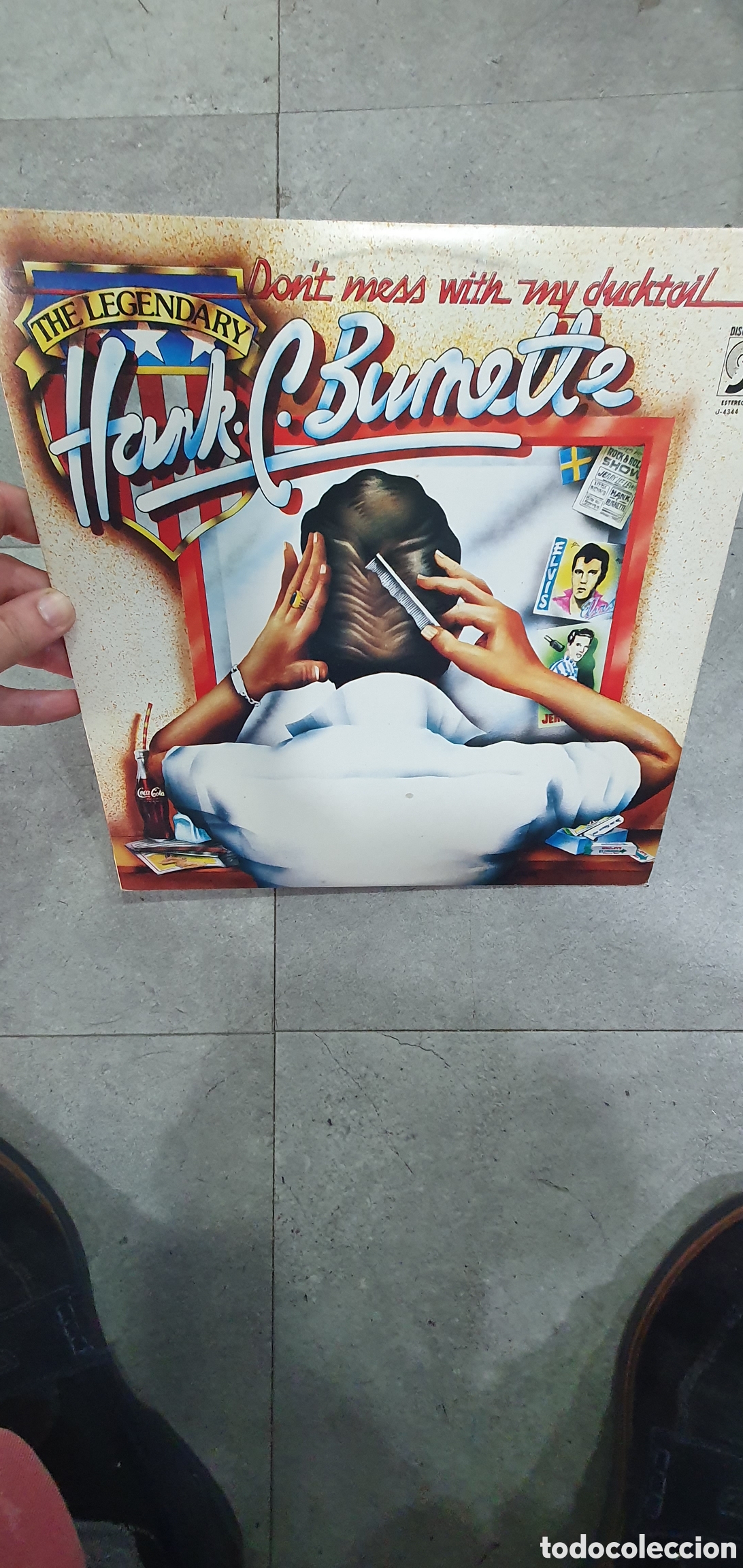 Discos de vinilo: LP. The Legendary Hank C. Bumette.