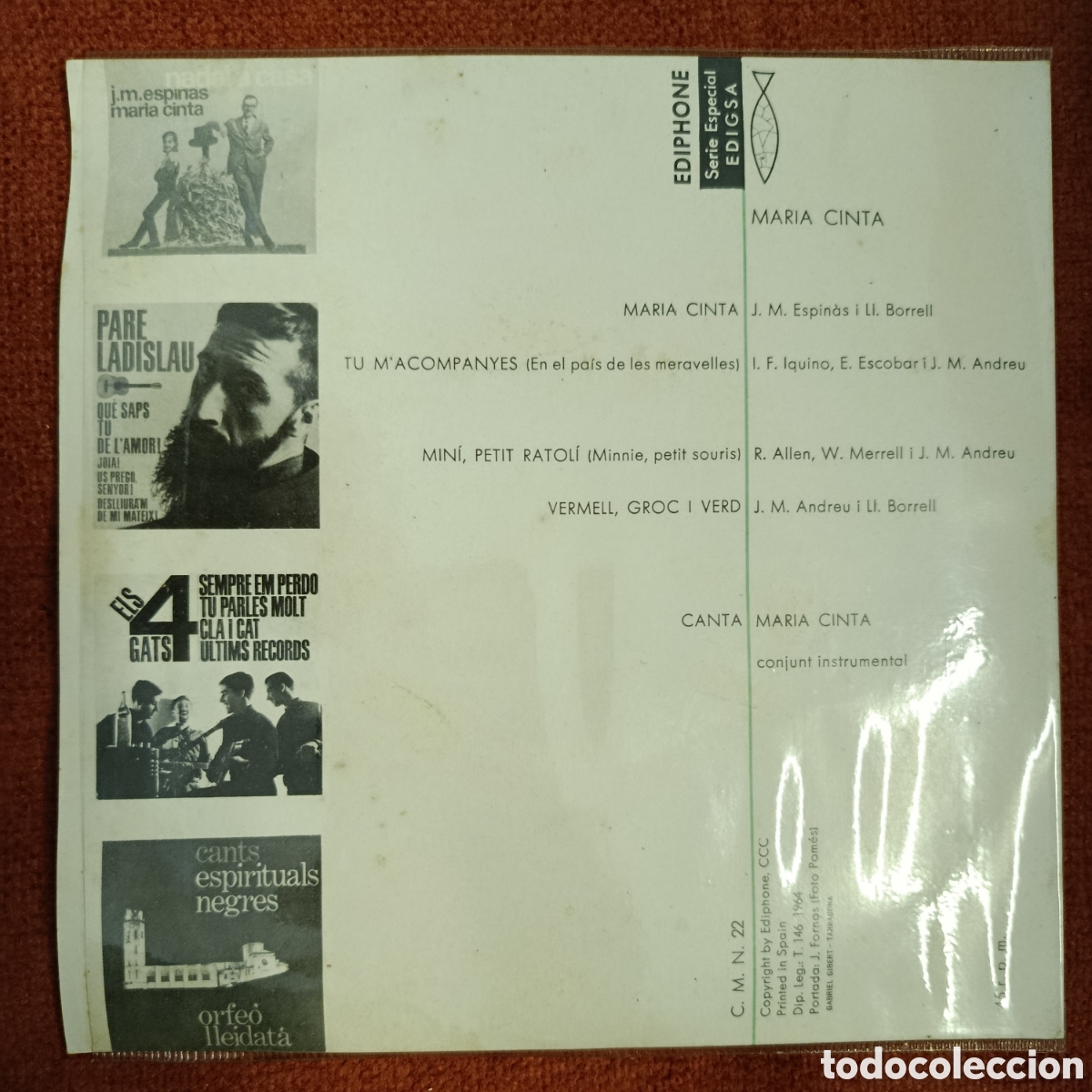Discos de vinilo: Discos de vinilo de 7&rdquo; - Foto 2