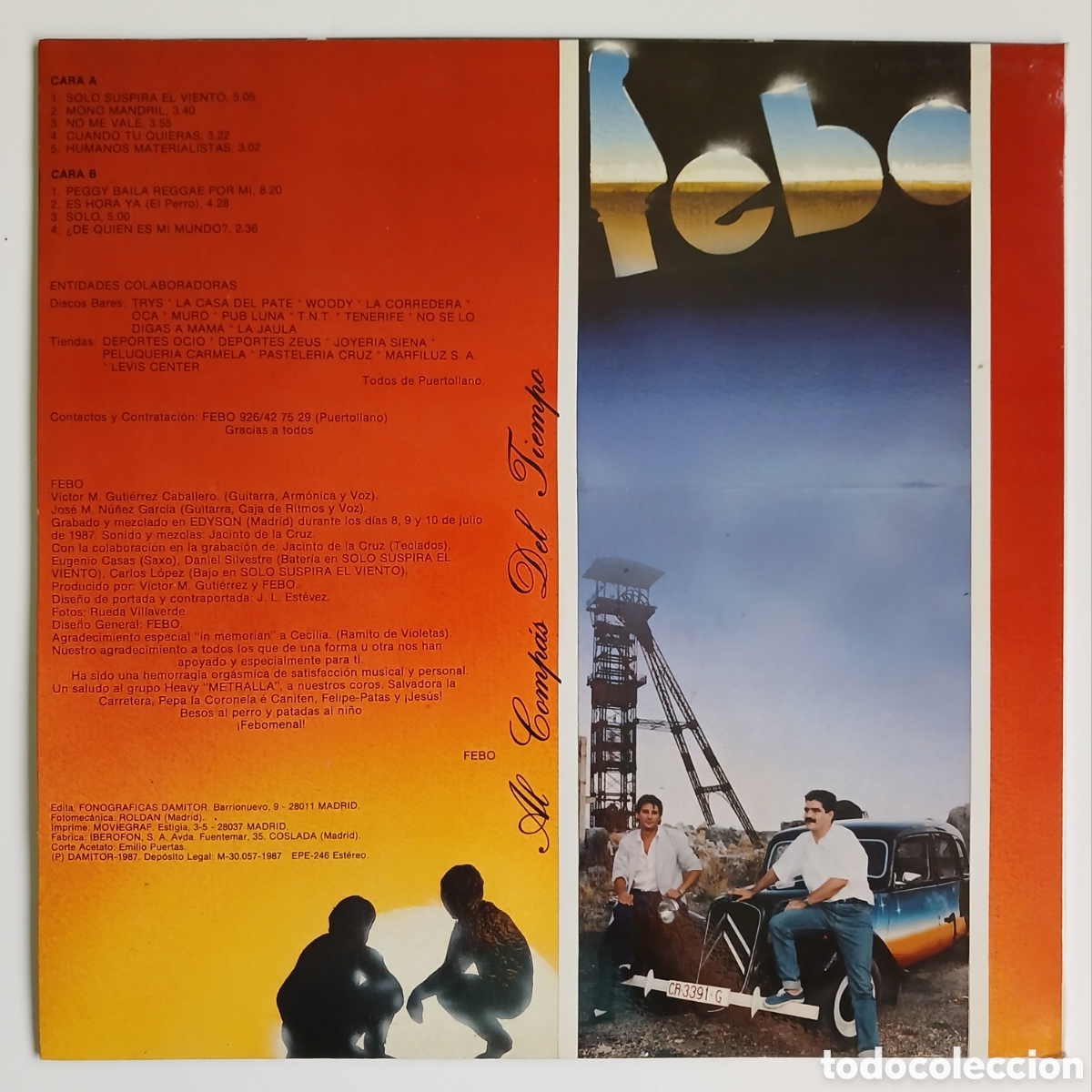 Discos de vinilo: Vinilo y CD del grupo FEBO - Foto 3