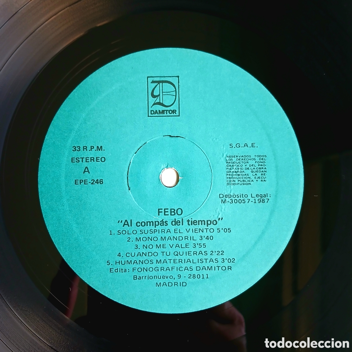 Discos de vinilo: Vinilo y CD del grupo FEBO - Foto 5