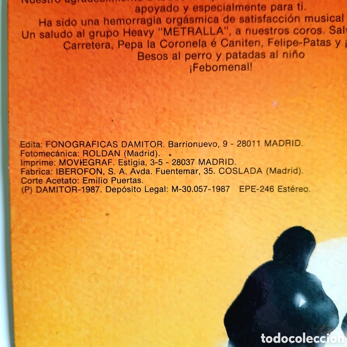 Discos de vinilo: Vinilo y CD del grupo FEBO - Foto 8