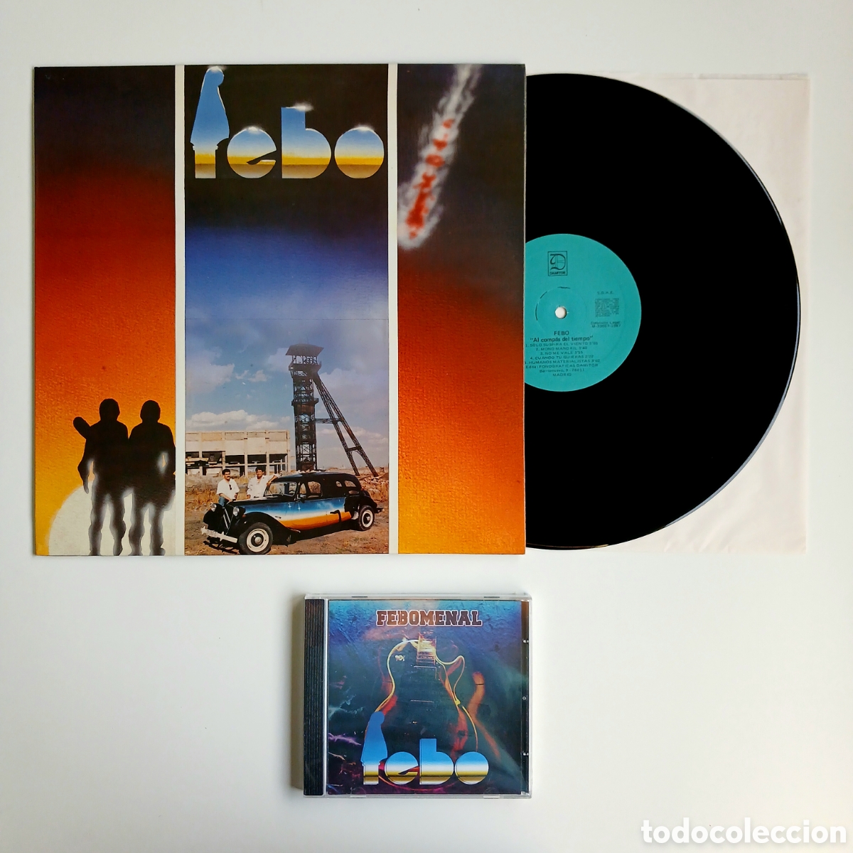 Discos de vinilo: Vinilo y CD del grupo FEBO