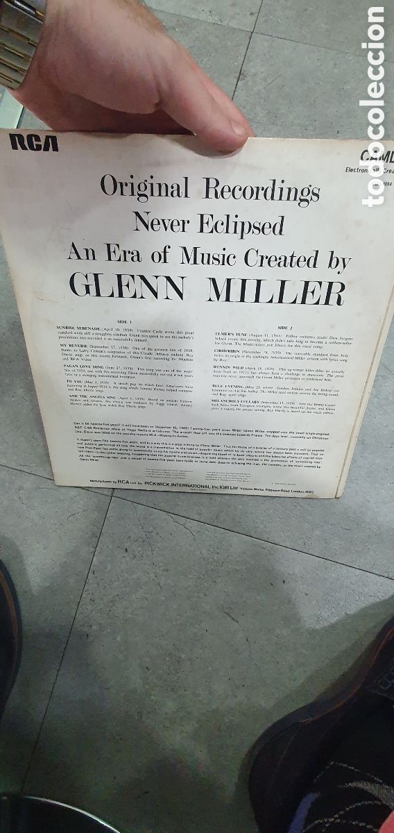 Discos de vinilo: LP. Glenn Miller and his Orchestra. - Foto 2