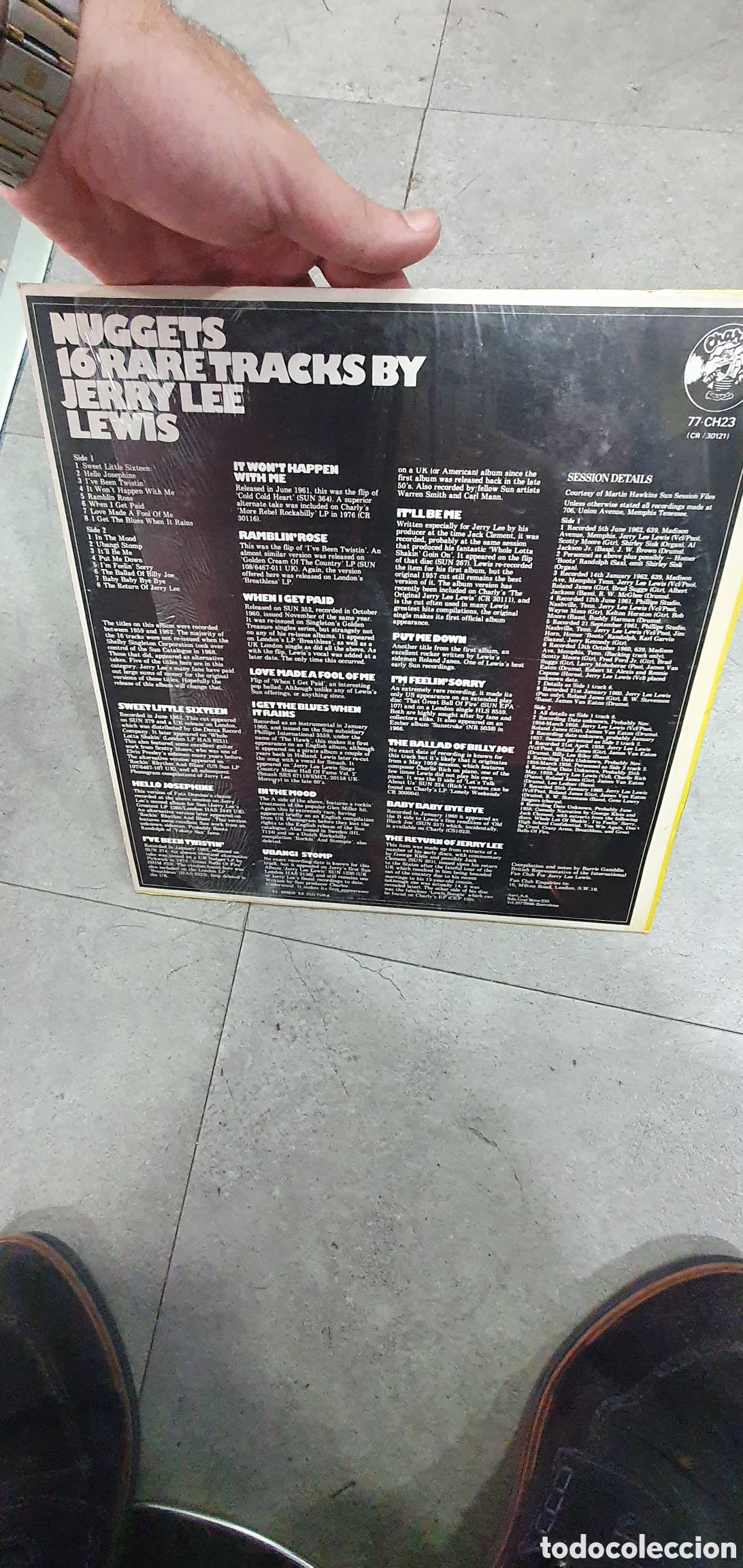 Discos de vinilo: LP. Nuggets. Tracks by Jerry Lee Lewis. - Foto 2
