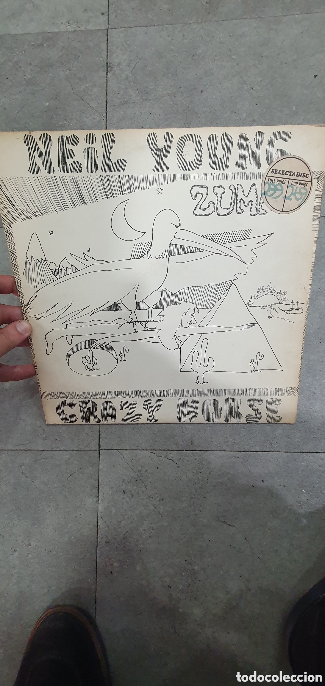Discos de vinilo: LP. Zuma. Neil Young and Crazy Horse.