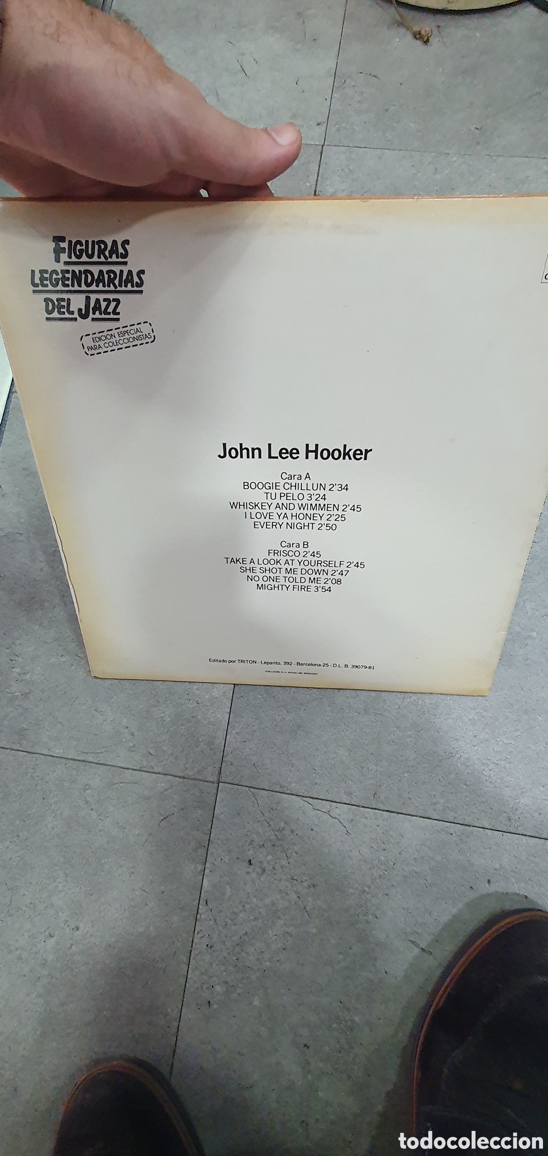 Discos de vinilo: LP. John Lee Hooker. - Foto 2