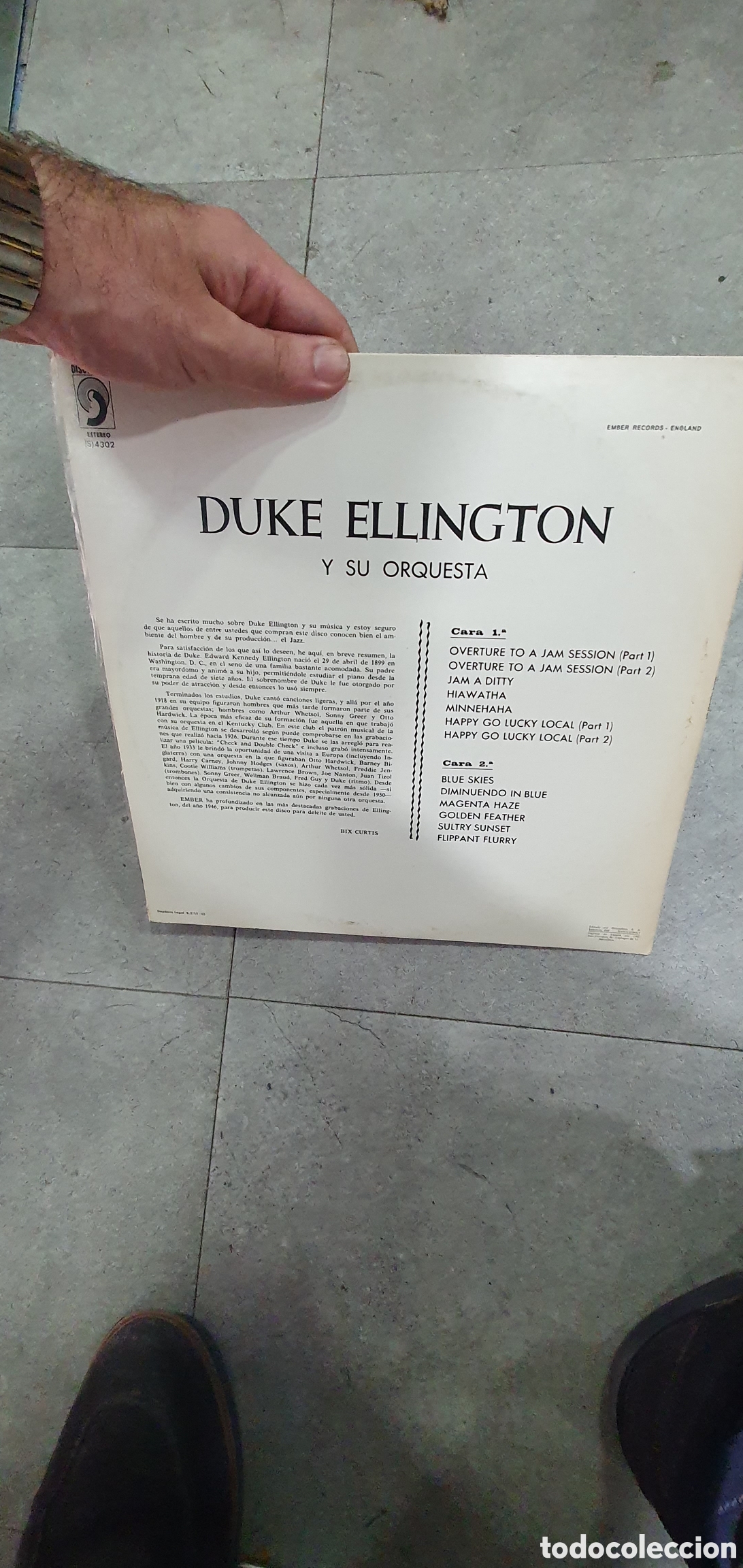 Discos de vinilo: LP. Duke Ellington y su orquesta. - Foto 2
