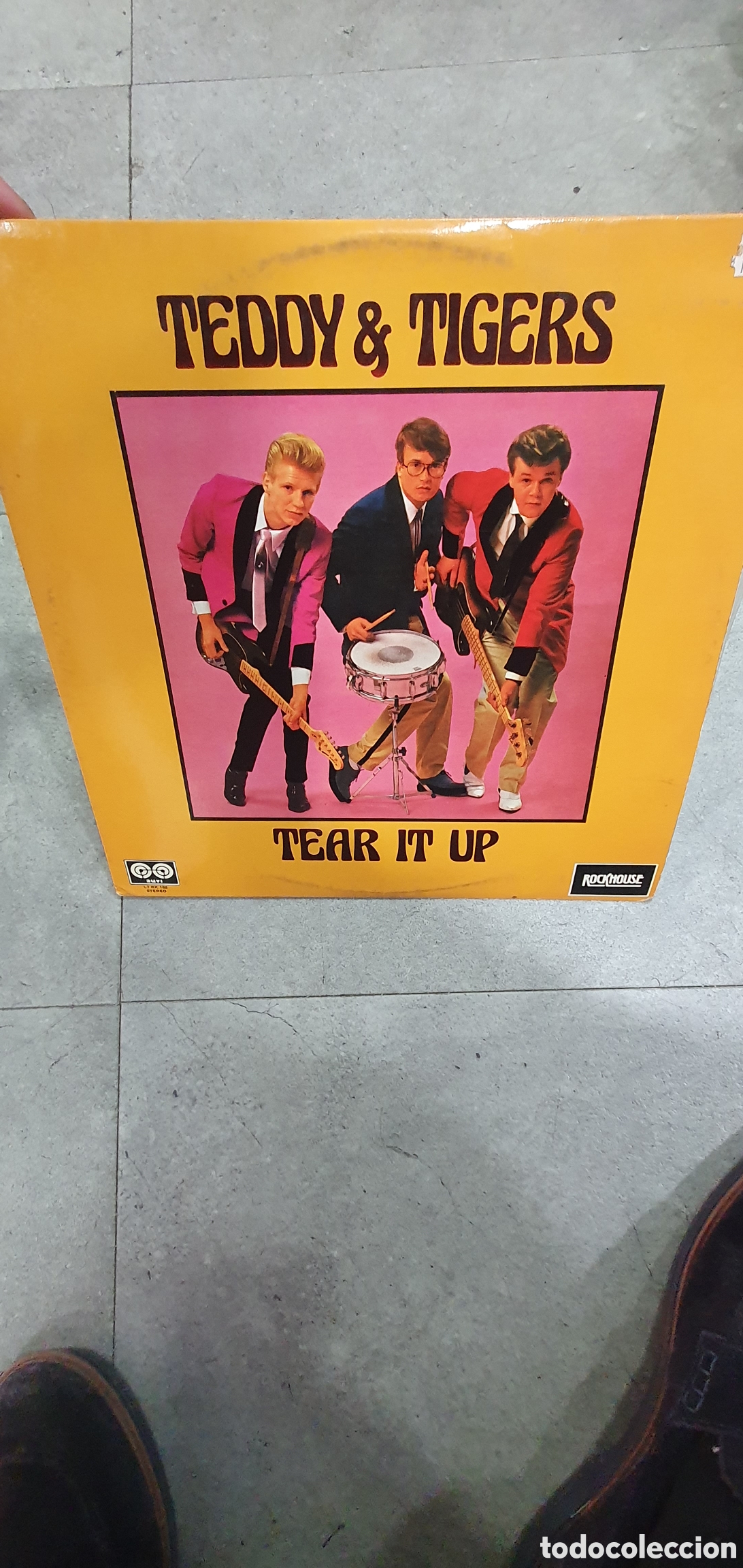 Vinyl-Schallplatten: LP. Teddy & Tigers. Tear ut up.
