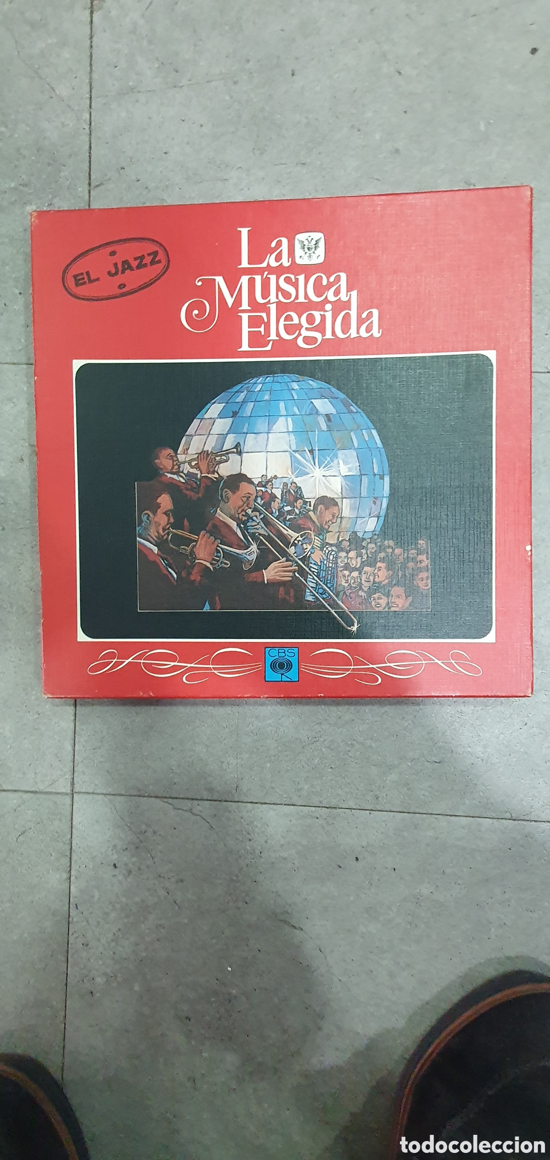 Discos de vinilo: La M&uacute;sica elegida. Jazz. Libro y discos.