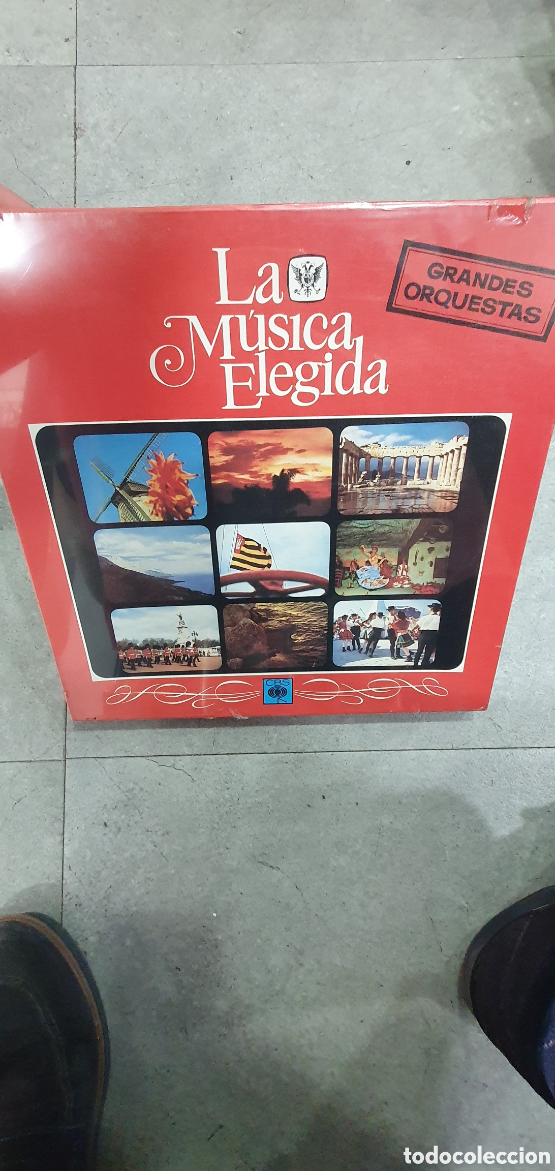 Discos de vinilo: La m&uacute;sica elegida. Grandes orquestas. LPs precintados.