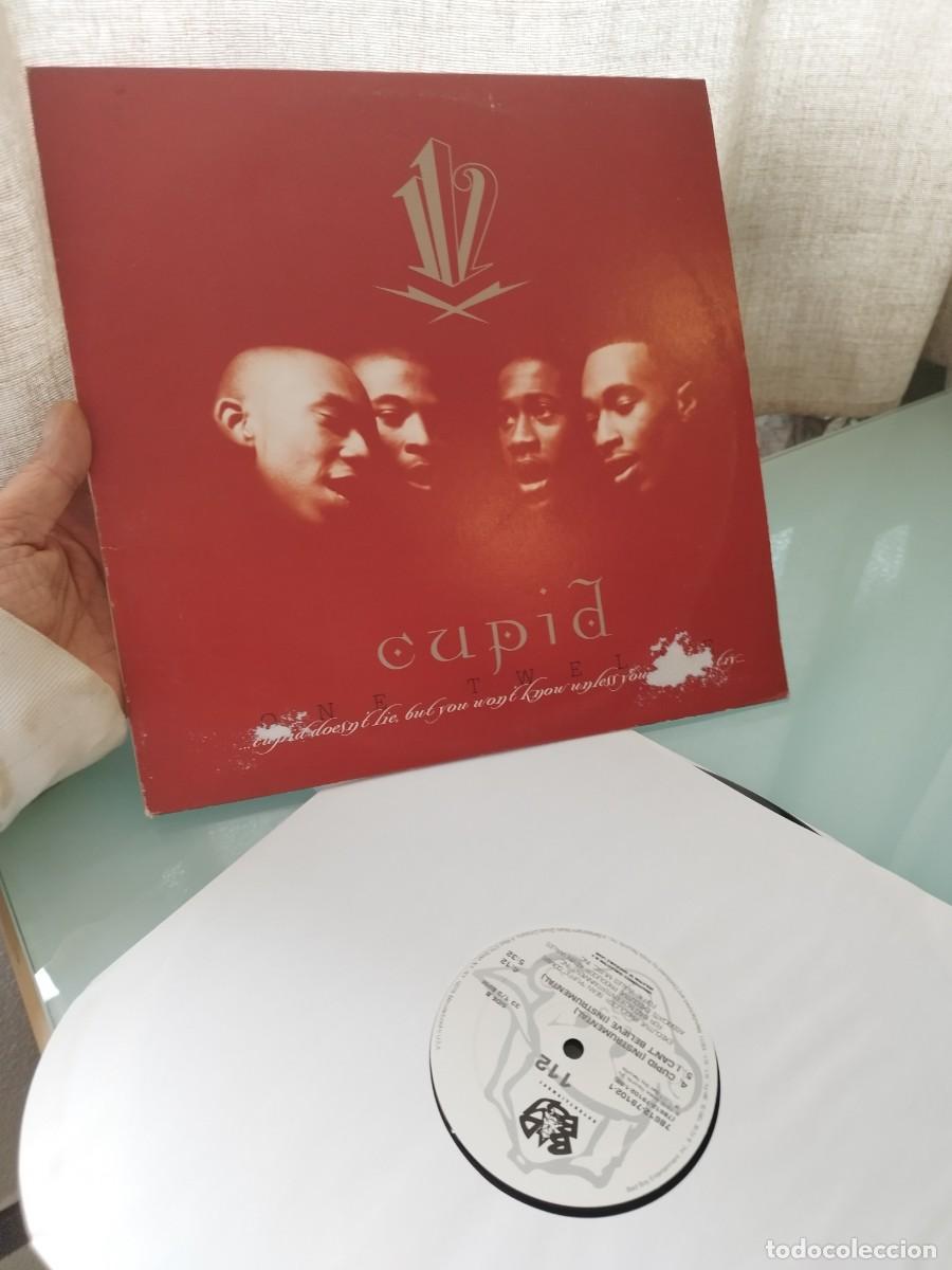Discos de vinilo: 112 - Cupid (12&rdquo; Vinyl Single, Bad Boy Entertainment, 1996)&raquo;.
