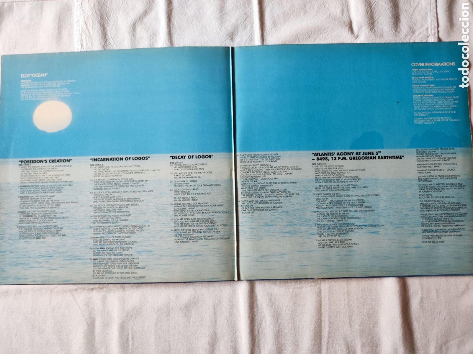 Discos de vinilo: ELOY - OCEAN (ORIGINAL 1977) - Foto 4