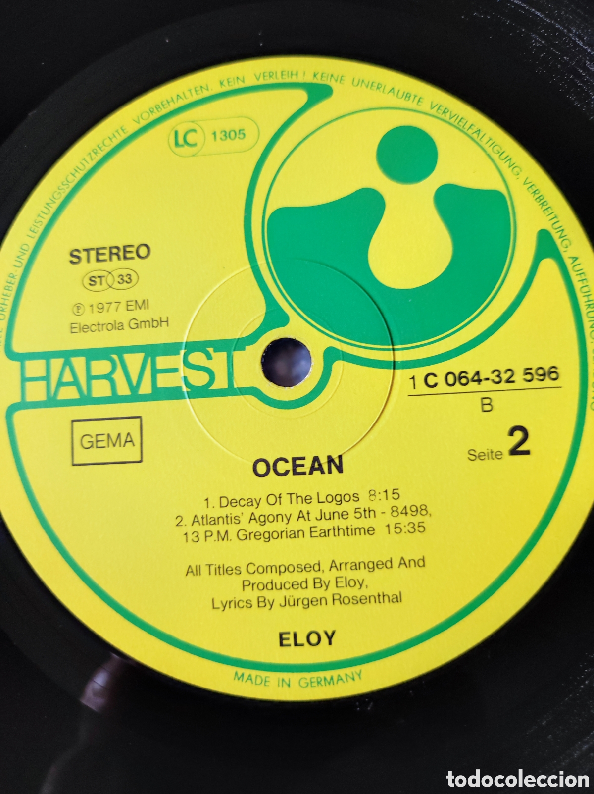 Discos de vinilo: ELOY - OCEAN (ORIGINAL 1977) - Foto 6