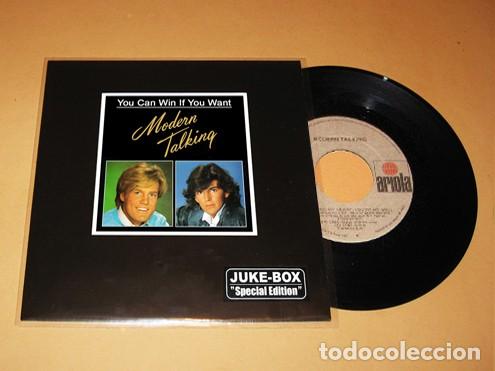 Discos de vinilo: MODERN TALKING - YOU CAN WIN IF YOU WANT - SINGLE - 1985 - JUKE-BOX
