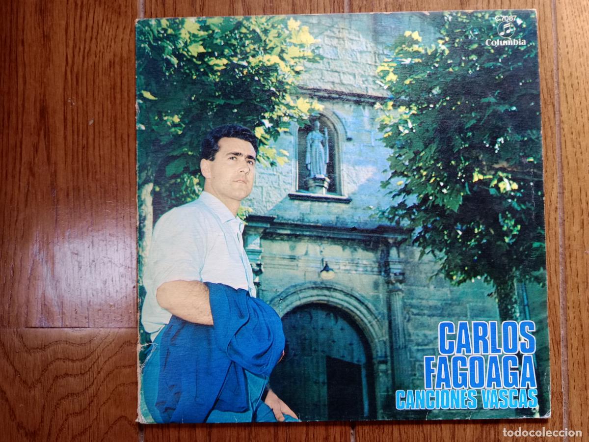 Discos de vinilo: Carlos Fagoaga - canciones vascas