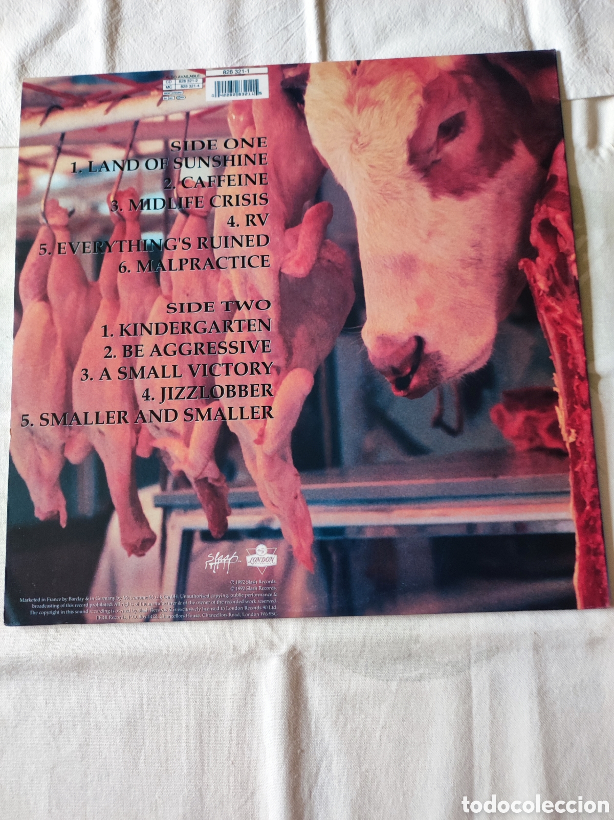 Discos de vinilo: FAITH NO MORE - ANGEL DUST - Foto 2