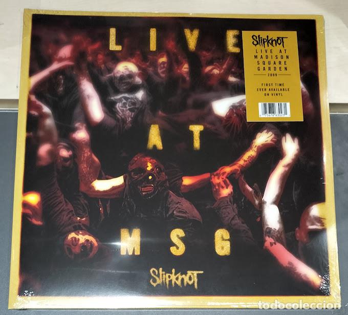 Discos de vinilo: Slipknot - Live At Madison Square Garden 2009 - 2LP Roadrunner 2023. Nuevo, precintado.