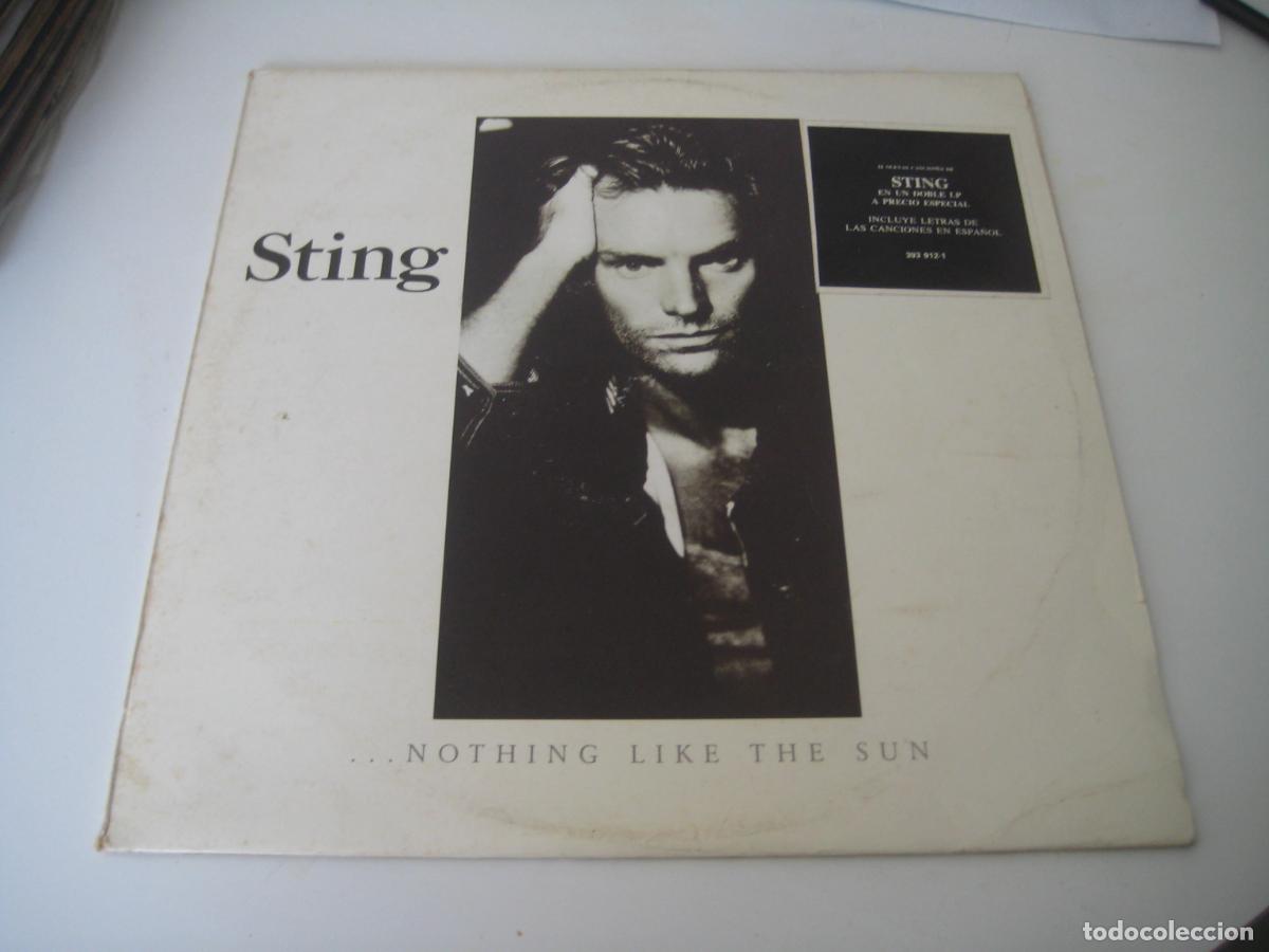 Discos de vinilo: Sting - Nothing like the sun LP doble