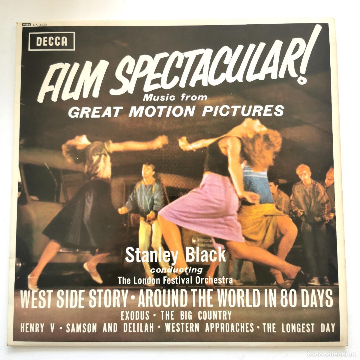 Discos de vinilo: Disco perfecto - Stanley Black &ndash; Film Spectacular LP vinilo Decca Espa&ntilde;a 1981 Mono