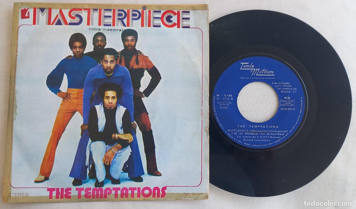 Discos de vinilo: THE TEMPTATIONS - MASTERPIECE - SINGLE DE VINILO EDICION ESPA&Ntilde;OLA. 1973. TAMLA MOTOWN