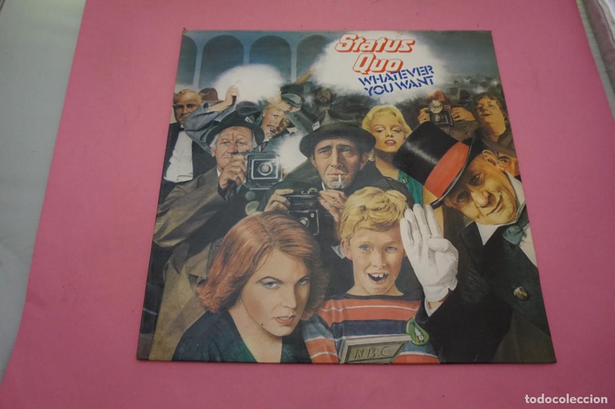 Discos de vinilo: LP - STATUS QUO - WHATEVER YOU WANT - EL VINILO ESTA EN EXCELENTE ESTADO