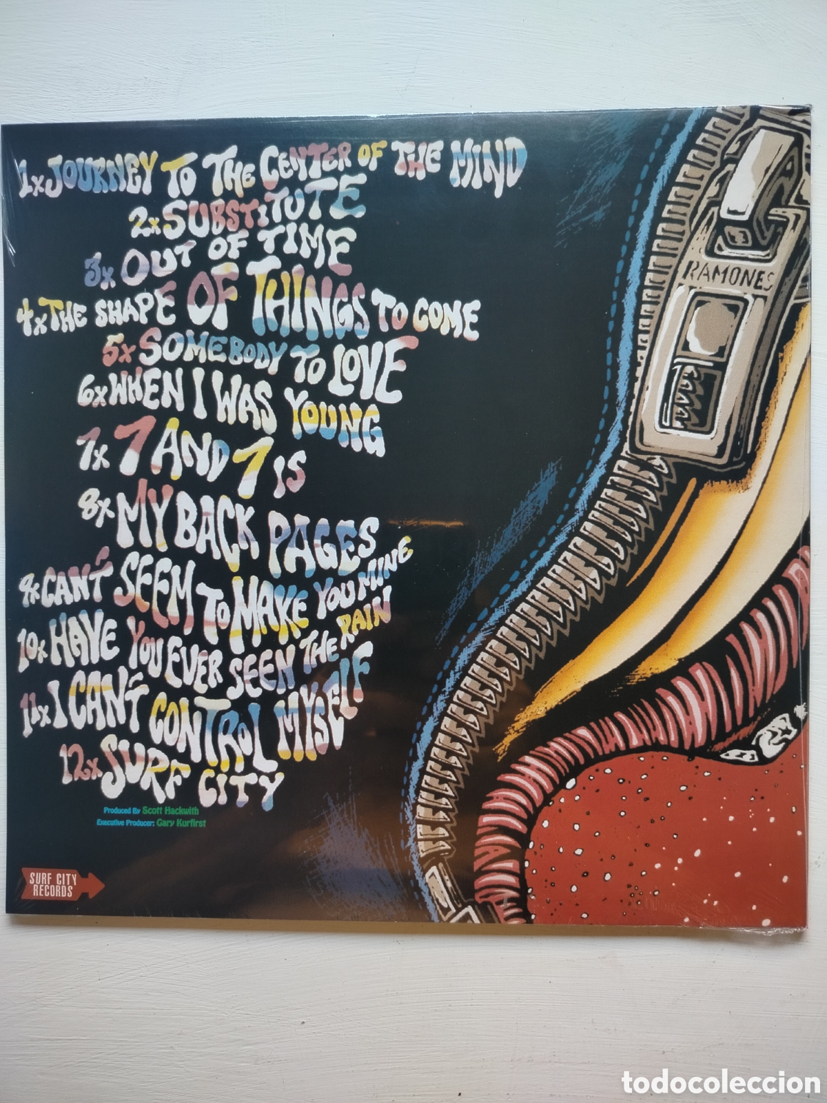 Discos de vinilo: Ramones LP Acid Eaters Precintado - Foto 2