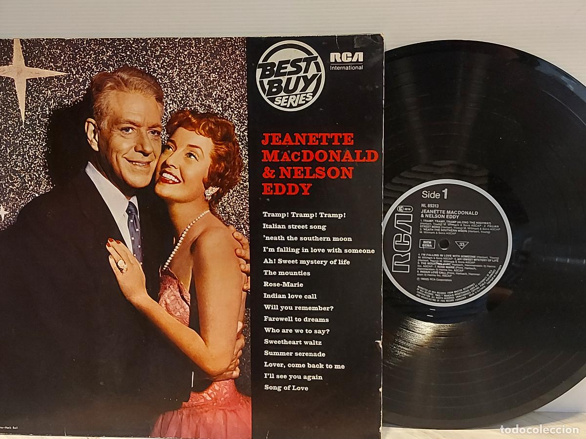 Discos de vinilo: JEANETTE MACDONALD & NELSON EDDY | LP-RCA NL 89313 | ALEMANIA | MBC ***