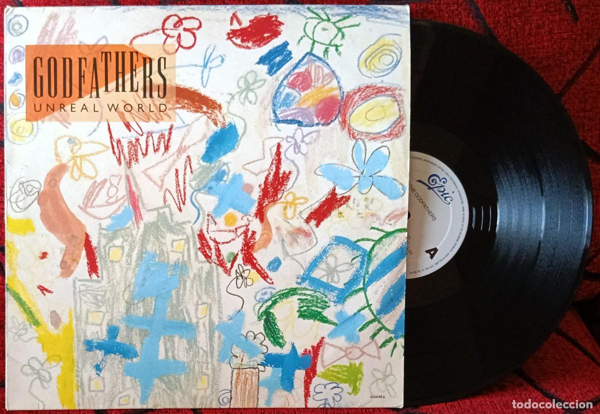 Discos de vinilo: THE GODFATHERS ** Unreal World ** MAXI SINGLE VINILO 1991